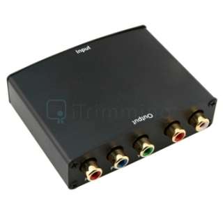 HDMI to RCA Component Adapter Converter+6 HDMI Cable  