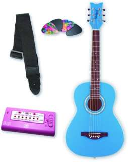 Daisy Rock Debutante Jr.Acoustic Guitar Pack   Blue  