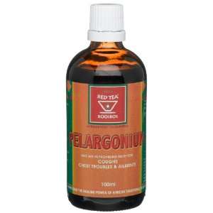 African Red Tea Pelargonium Syrup, 3.38 Ounce Bottle  