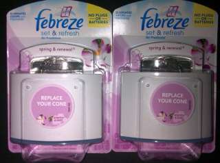 LOT of Febreze Air Freshener: Spring & Renewal NIP  