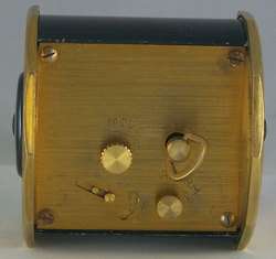 Set of Vintage Jaeger & LeCoultre Brass Alarm Clocks  