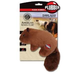  AKC Plubber Dog Toy, Beaver: Pet Supplies