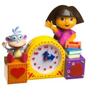    Dora The Explorer Play Time Singing Alarm Clock Toys & Games
