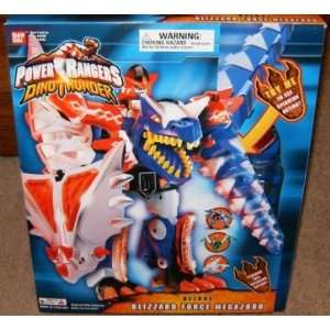   Power Rangers Deluxe Blizzard Force Megazord Action Figure Toys