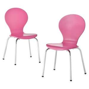 Target Mobile Site   Pink Childrens Stacking Chair   2 Pack
