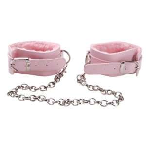  Grrl Toyz Pink Plush Ankle Cuffs With Chain Health 