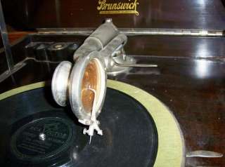 BRUNSWICK CRANK PHONOGRAPH 207 Antique Record Player  