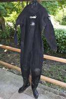 Apollo Dry Suit Diving Gear XL Set Snorkel Fins  