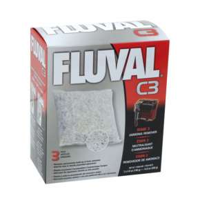 Fluval C3 Ammonia Remover, 3PK, NEW , Aquarium Filters  