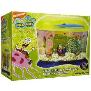    Penn Plax SpongeBob Jellyfish Fields Aquarium Kit: Pet Supplies