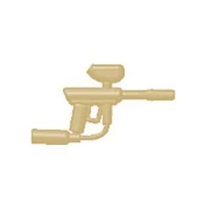    BrickArms 2.5 Scale LOOSE Weapon Paintball Marker Tan Toys & Games
