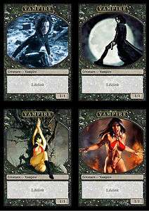 4x ALTERED Vampire Tokens for Bloodline Keeper / Sorin, Lord of 