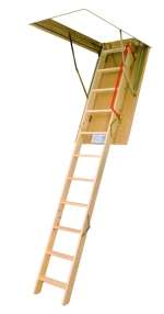 ATTIC LADDER   WOODEN  300lbs LWS P FAKRO ATTIC STAIRS  