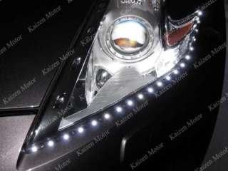   LED Audi Style Side Glow Headlight Strip Light all Car 12V #46  