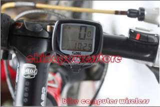 See VIDEO Bike speedometer odometer cyclometer computer  