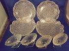Antique Early American Pressed Glass 4 Dishes 4 Table S