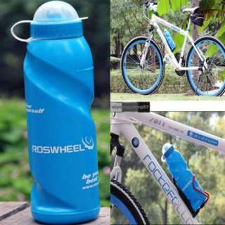 Cycling Bike Bicycle 700ml Sports Water Bottle blue  