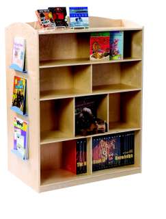 NEW BOOKCASE DISPLAY STAND CLASSROOM KIDS DAYCARE SCHOOL BOOKSHELVES
