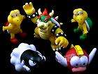 Nintendo Wii Super Mario Bros Bowser Koopa 5 Figure Set