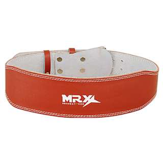 WEIGHT LIFTING BELT GYM FITNESS FINE QUALITY LEATHER STEEL BUCKLE XL 