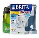Brita® Space Saver Water Filtration Pitcher with Free 20 oz Nalgene 