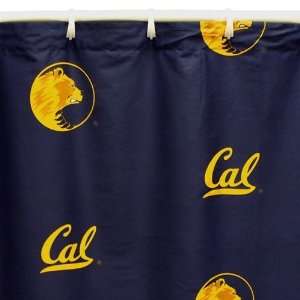  CAL Golden Bears Printed Shower Curtain Cover 70 X 72 