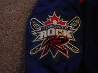 Toronto Rock Authentic Reebok Lacrosse Jersey NLL Sz 48  