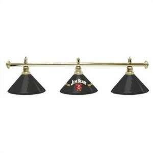  3 Shade Pool Table Light in Black