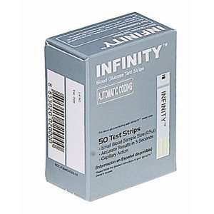 Infinity Blood Glucose Test Strips Box/50 (Catalog Category Diabetes 