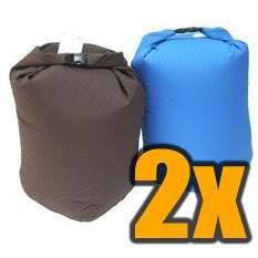 2x 18L Waterproof Dry Bag & 1x 8cm ring Canoeing NWT  