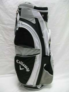 Callaway Womens Sport Cart Bag   Black/Silver/White 884885104257 