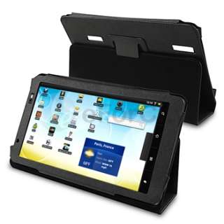   Leather Folio Stand Case For ARCHOS 101 Internet Tablet 8/16GB  