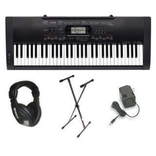 Casio Electric Professional 61 Key Piano Keyboard w/ Headphones 