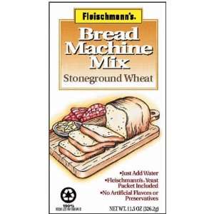 Fleischmanns Bread Machine Mix Stoneground Wheat   9 Pack