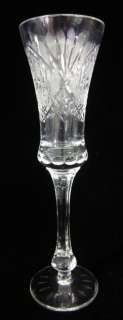 THOMAS GOODE Star Quilted Pattern Large Champagne Glass  