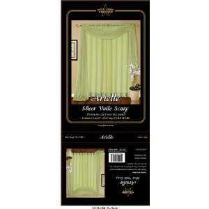  Sheer Voile One Window Curtain/Panel 60 X 84 Inch Sage 