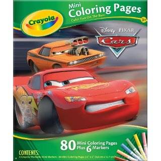 Crayola Mini Coloring Pages   Disney Cars Race O Rama by Crayola