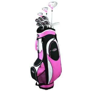   FWS2 PETITE Lady Pink Hybrid Club Set & Cart Bag