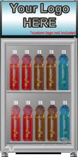   Beverage Display Cooler Commercial Refrigerator Reach In Pepsi Fridge