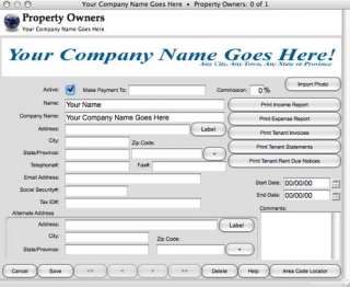 Landlord Report   Rental Property Management Software  