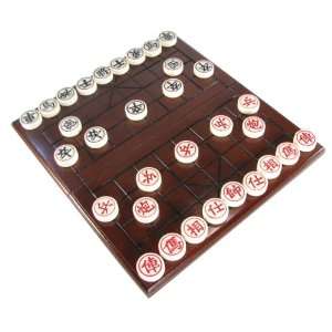   Folding Wood Chinese Chess Set / Xiangqi, with Storage: Toys & Games