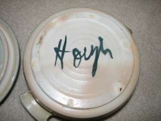 This is a very nice crock pot signed by Hough. It is a vintage piece 