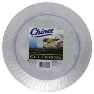  Chinet Cut Crystal Dinner Plates   12 Pack Kitchen 