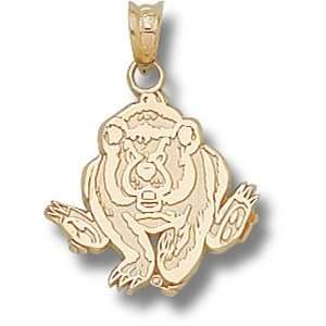  Missouri State University Running Bear Pendant (Gold 