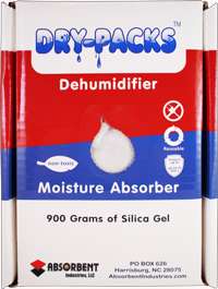 Dry Packs Dehumidifier Box Perfect for Gun Safe & Rack  