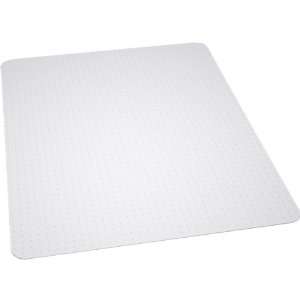   Clear Chair Mat for Commercial Carpet   46W x 60L: Office Products