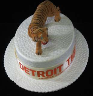 Vintage 1968 Detroit Tigers American League Champions Hat w/ Tiger on 