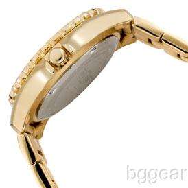 by Invicta 89051 006 Womens Blue Dial 18k Gold Plated Watch