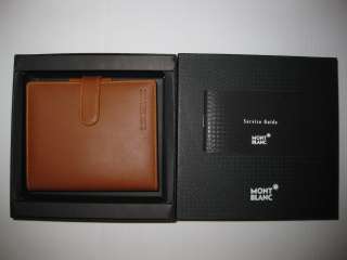 MONT BLANC Diaries & Notes Chocolate Leather Small Organizer 9503 