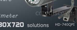 4CH PoE Megapixel 1280x720 CCTV IR Camera System Kit  